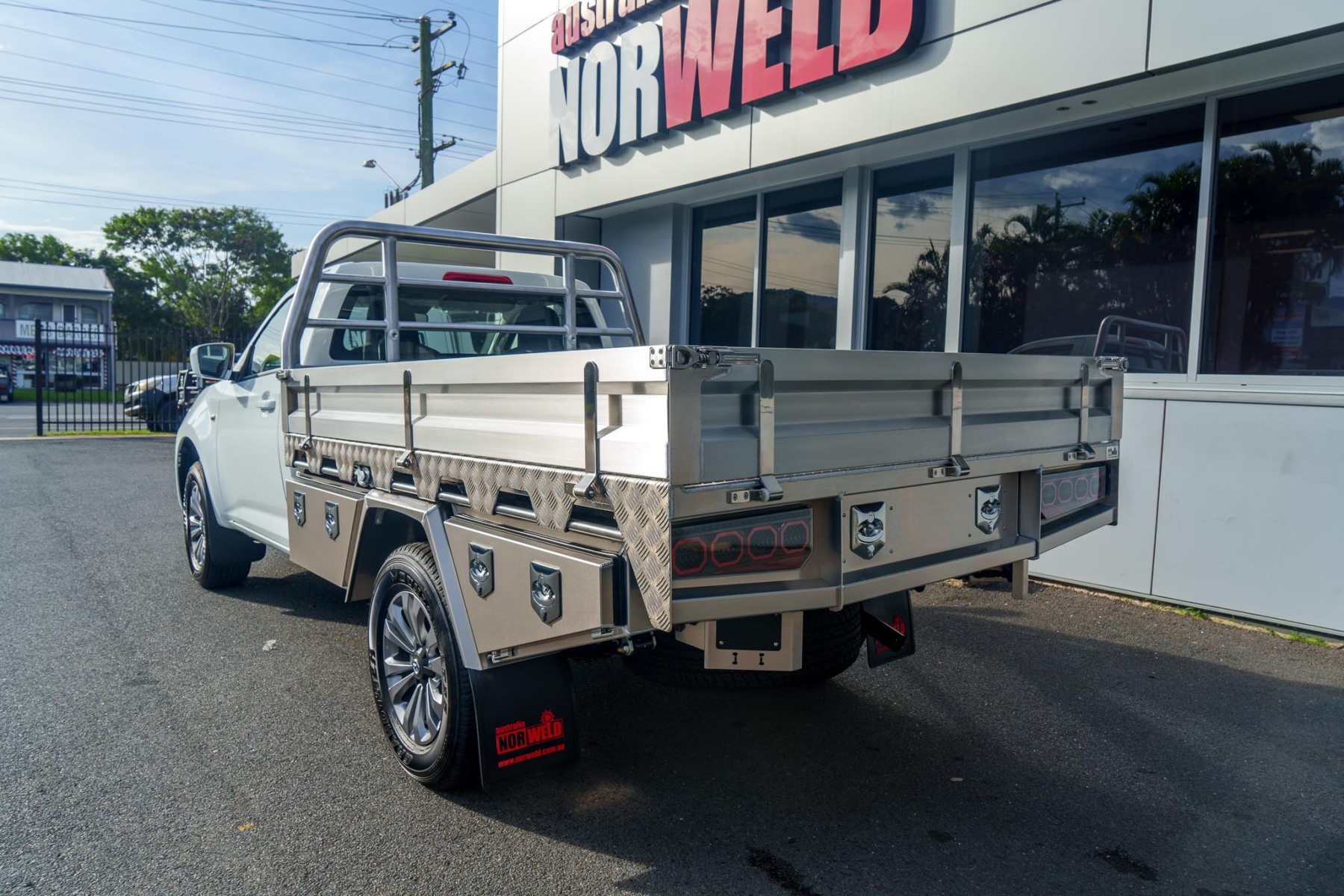 Isuzu Dmax Single Cab Aluminium Ute Trays & Canopies