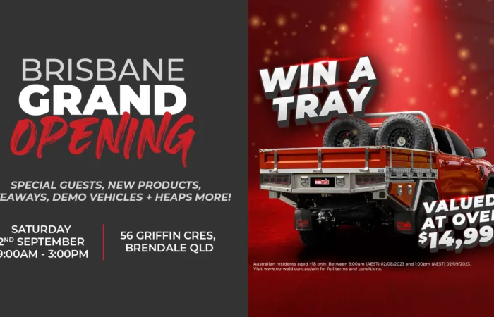 Brisbane Open Day & Tray Giveaway