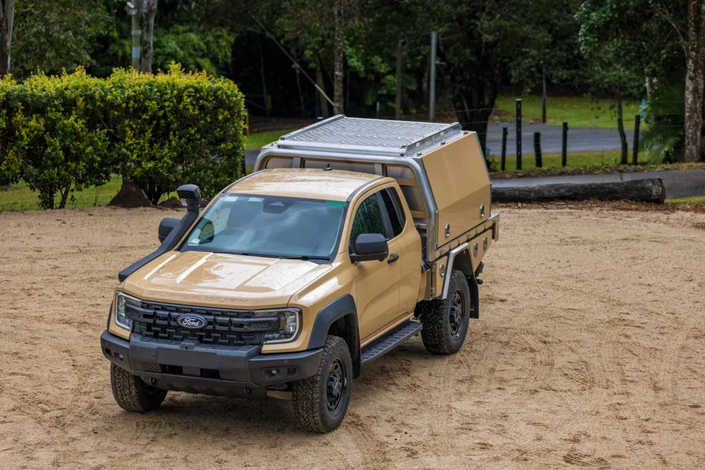 Ford Ranger Super Duty with Norweld Elite Tray and 1740 canopy