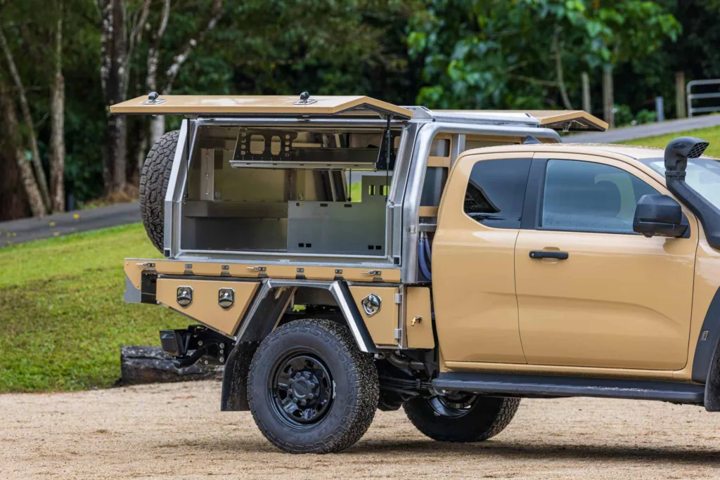 Ford Ranger Super Duty with1740 Deluxe Lite Canopy