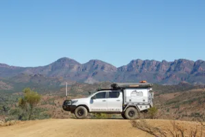 Toyota Hilux with Norweld Ute Canopy Scenic Lookout