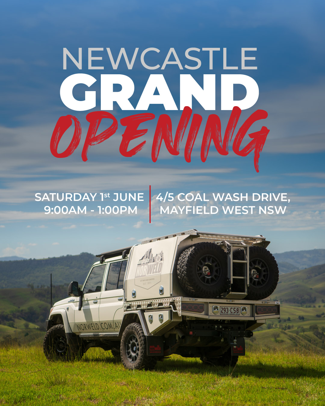 Newcastle Open Day - 1st June
