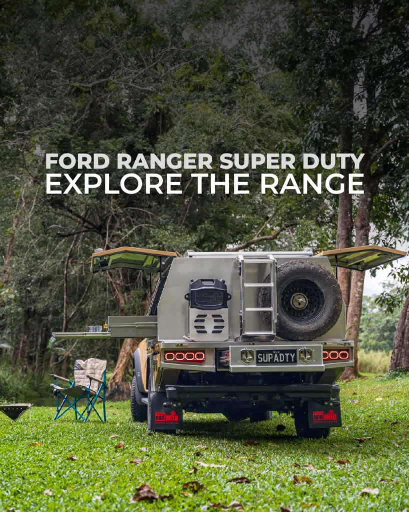 Ford Ranger Super Duty Dual Cab Canopies