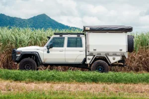 Norweld Toyota 79 Series Dual Cab with Norweld Canopy