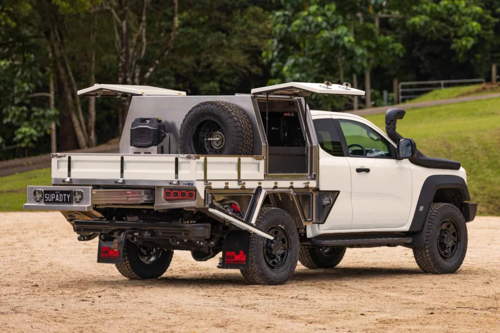 Super Duty with Half Canopy