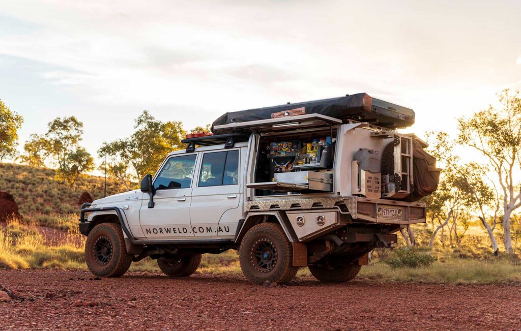 Toyota LC79 Series Dual Cab French Vanilla