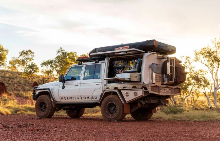 Toyota LC79 Series Dual Cab French Vanilla