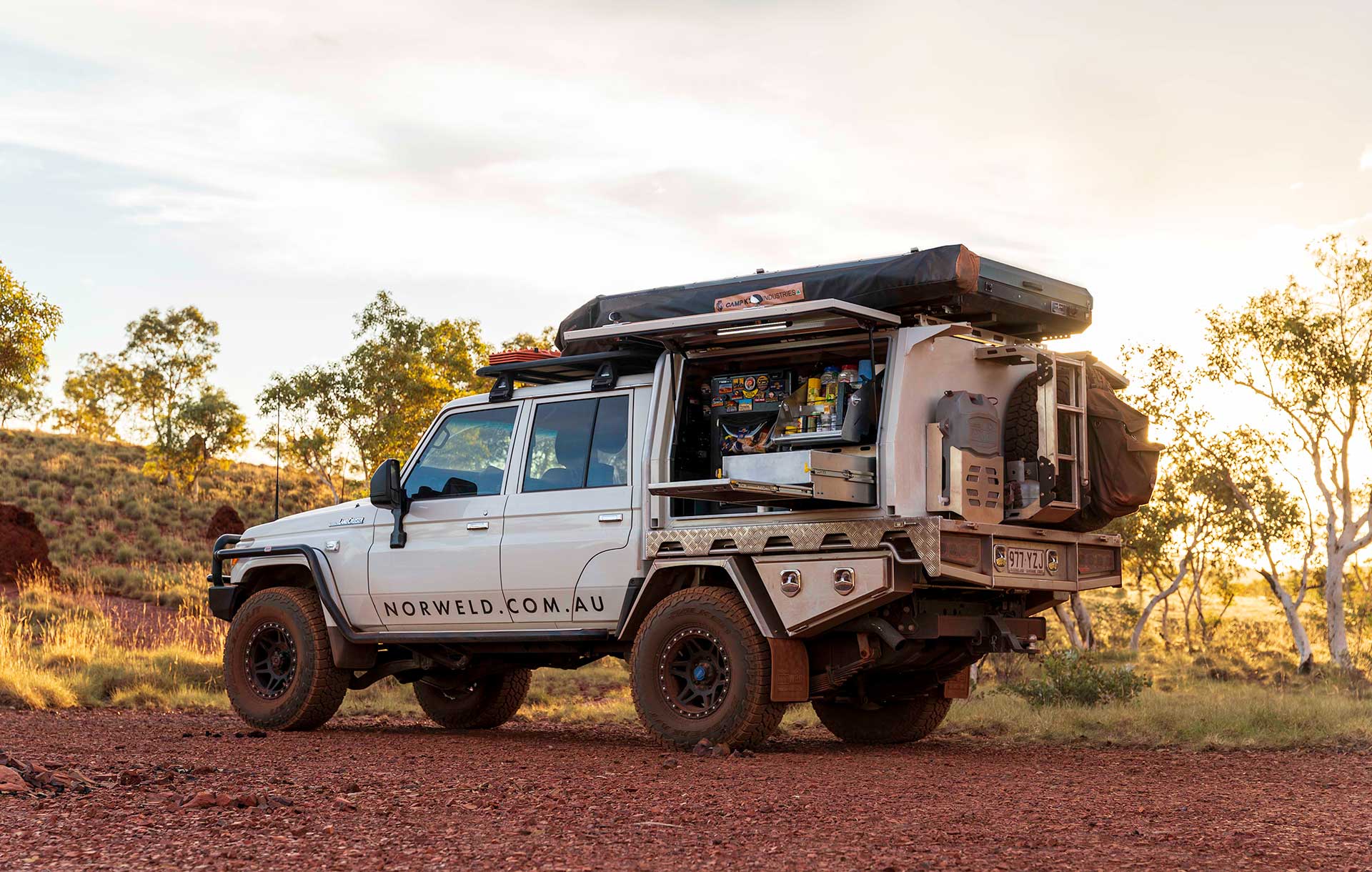 Toyota LC79 Series Dual Cab French Vanilla
