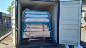 Shipping Container Loaded with Norweld Product to the US