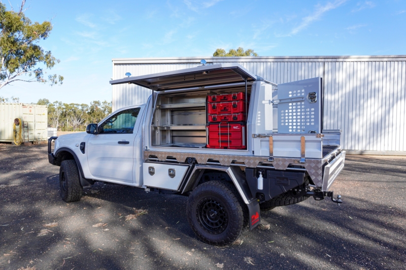 Gullwing Toolboxs on Single Cab Ranger