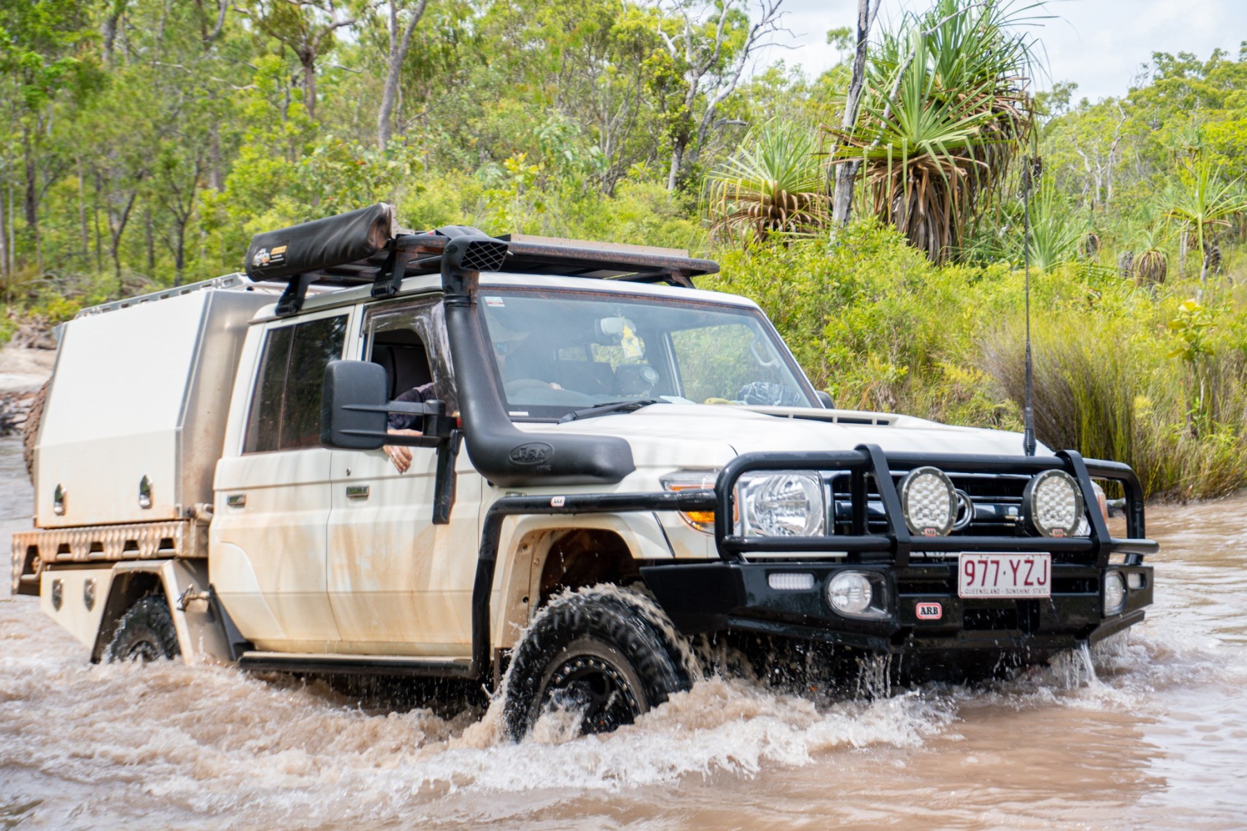 Toyota LC79 Series Dual Cab French Vanilla - Norweld