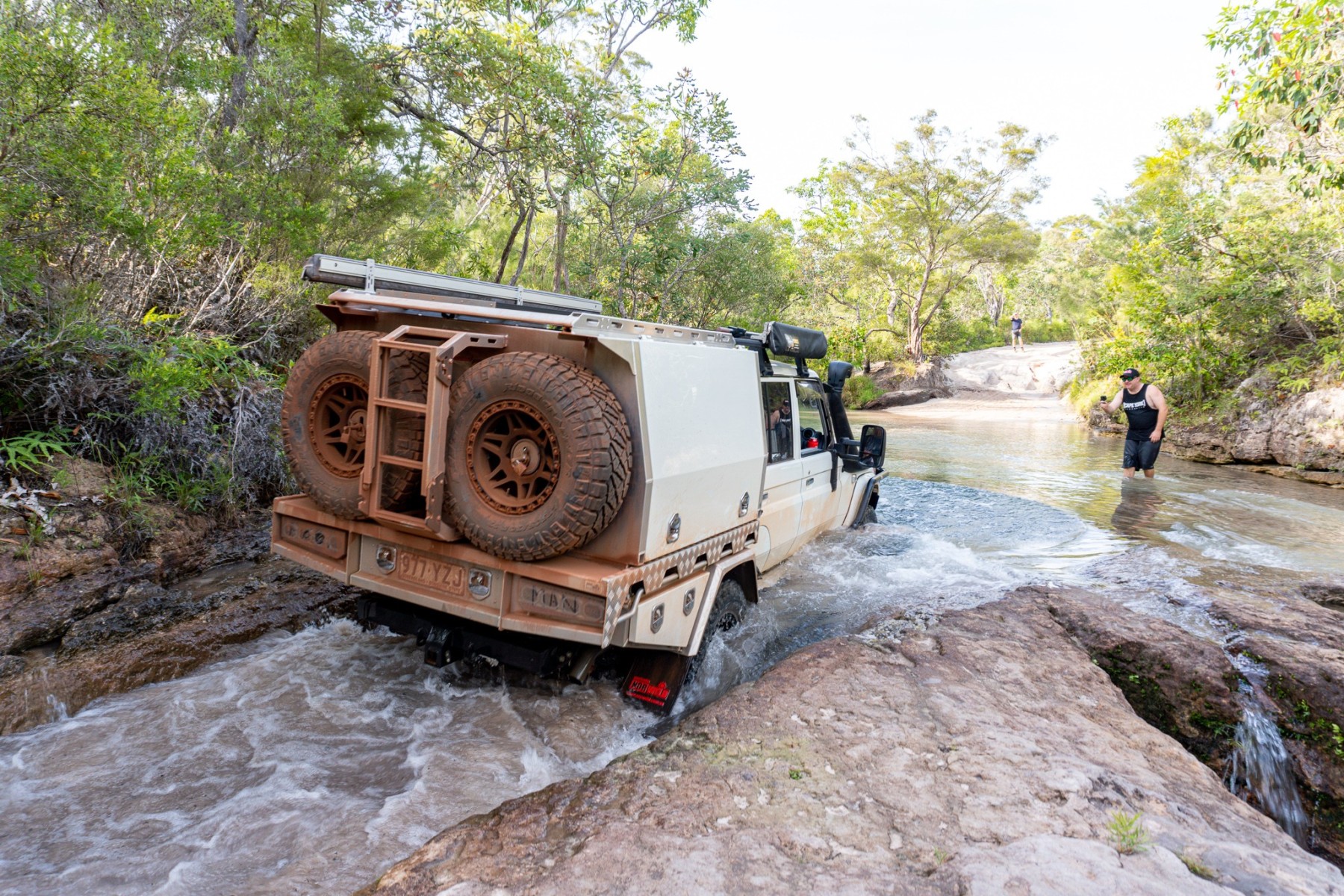 Toyota LC79 Series Dual Cab French Vanilla - Norweld